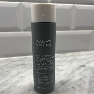 NWT Paula's Choice 6% Mandelic Acid + 2% Lactic Acid Liquid Exfoliant